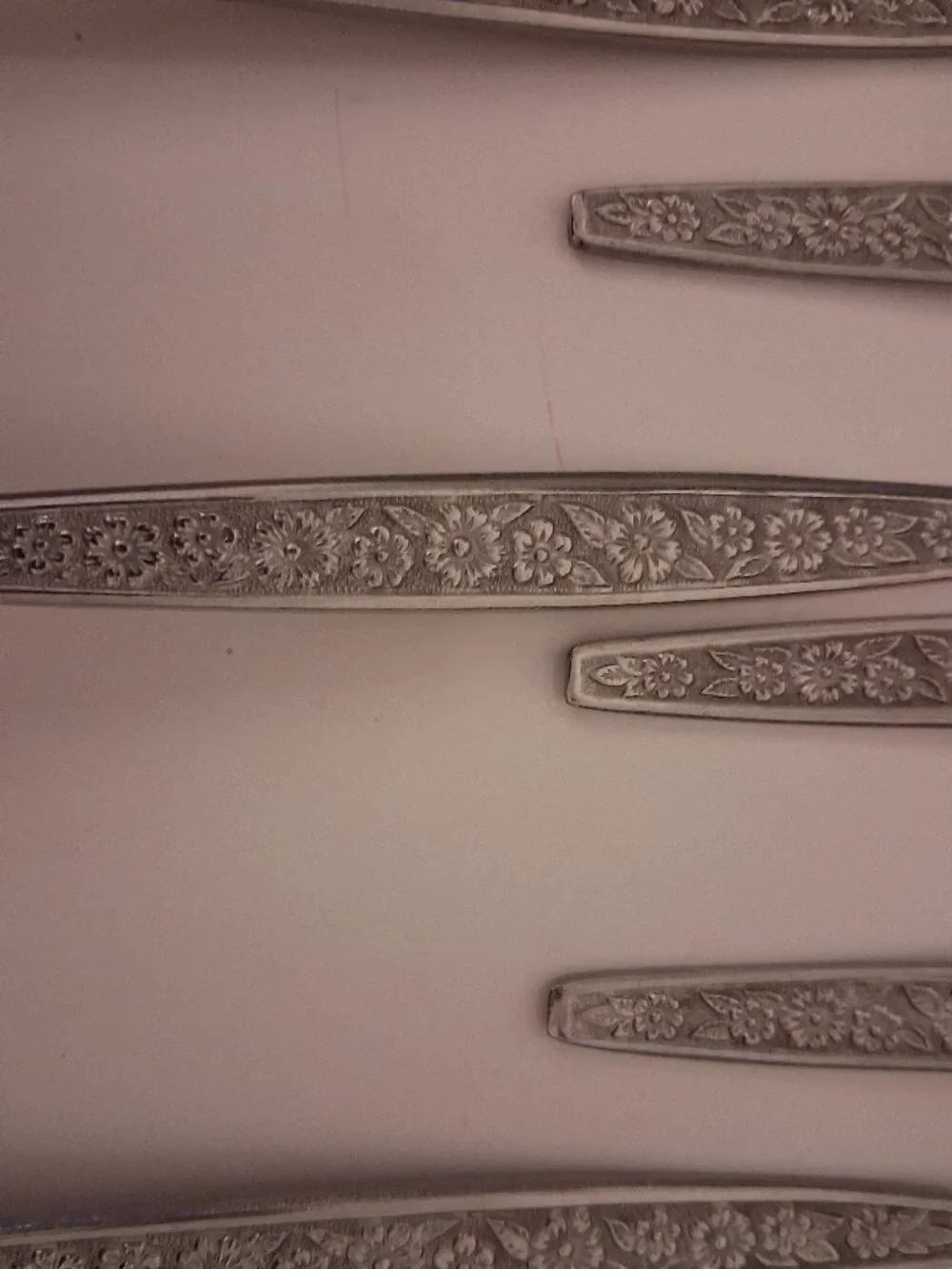 Vintage 1974 Sears Roebuck ANNEKA Flatware Set Stainless Korea Lot Of 23
